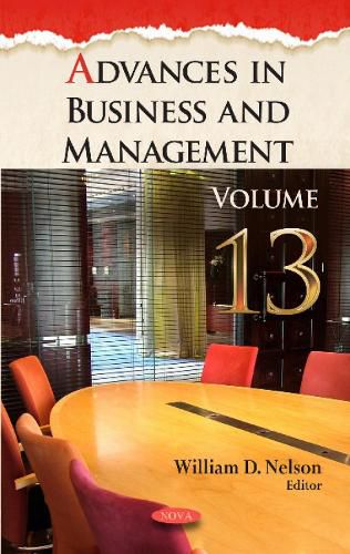 Cover image for Advances in Business & Management: Volume 13