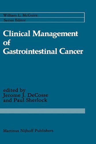 Cover image for Clinical Management of Gastrointestinal Cancer