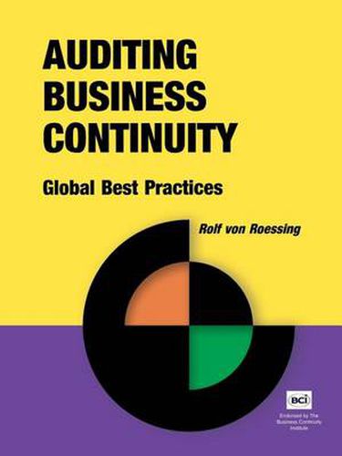 Cover image for Auditing Business Continuity: Global Best Practices