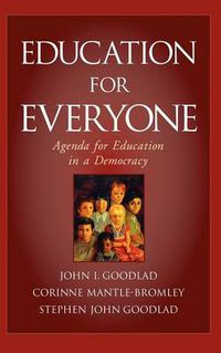 Cover image for Education for Everyone: Agenda for Education in a Democracy