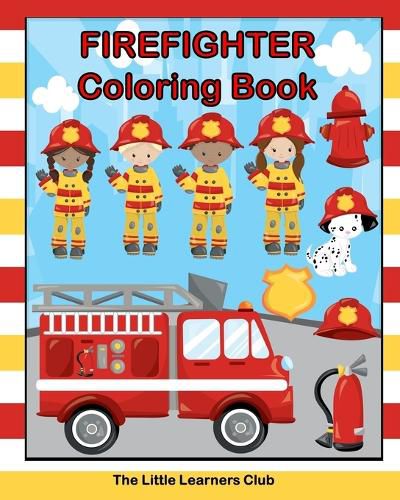 Cover image for Firefighter Coloring Book