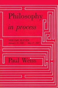 Cover image for Philosophy in Process: Vol. 11