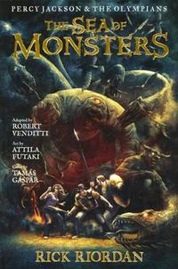 Cover image for Percy Jackson and the Olympians 2: The Sea of Monsters