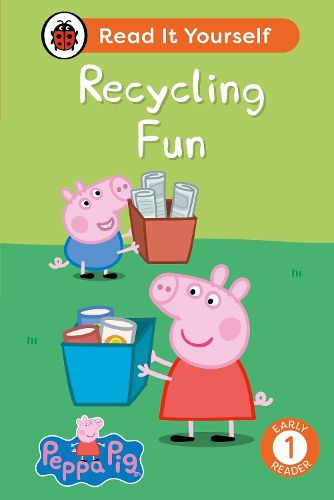 Cover image for Peppa Pig Recycling Fun: Read It Yourself - Level 1 Early Reader