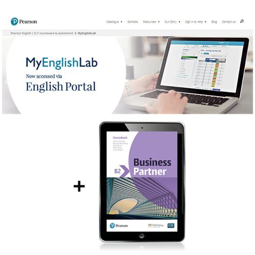 Cover image for Business Partner B2 Reader+ eBook & MyEnglishLab Pack