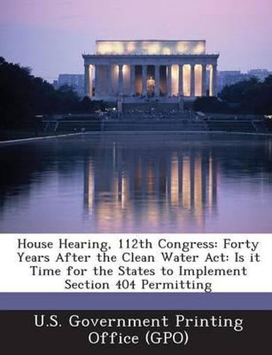 Cover image for House Hearing, 112th Congress