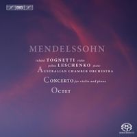 Cover image for Mendelssohn Double Concerto And Octet
