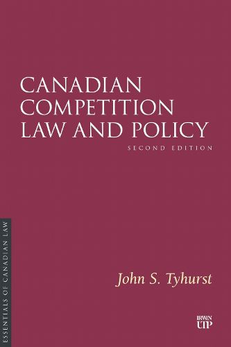 Cover image for Canadian Competition Law and Policy, Second Edition