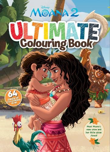 Cover image for Moana 2: Ultimate Colouring Book (Disney)