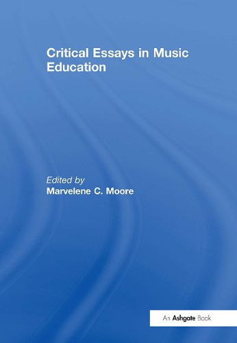 Cover image for Critical Essays in Music Education