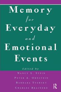 Cover image for Memory for Everyday and Emotional Events