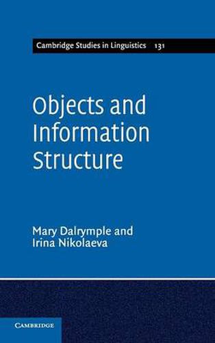 Cover image for Objects and Information Structure