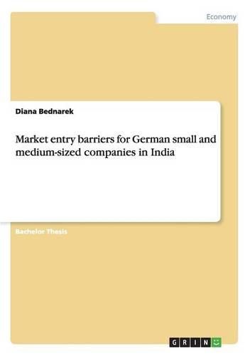 Cover image for Market entry barriers for German small and medium-sized companies in India