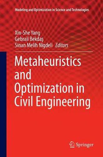 Cover image for Metaheuristics and Optimization in Civil Engineering