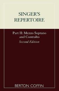 Cover image for The Singer's Repertoire, Part II