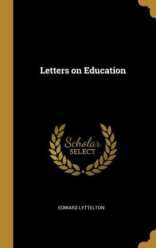 Cover image for Letters on Education