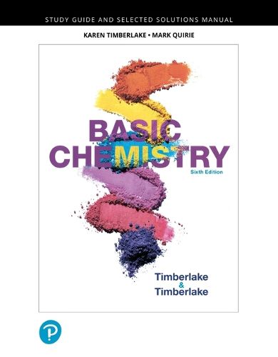 Cover image for Student Study Guide and Selected Solutions Manual for Basic Chemistry