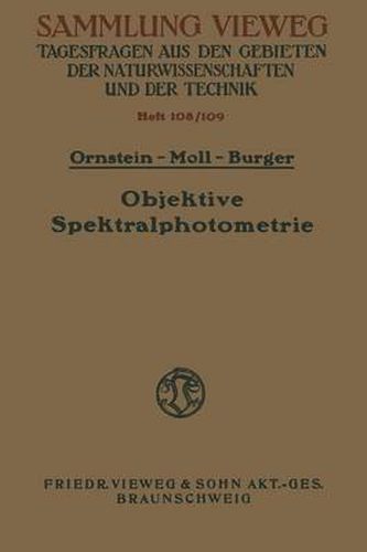 Cover image for Objektive Spektralphotometrie