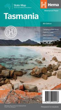 Cover image for Tasmania State Map 4th Edition