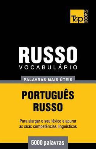 Cover image for Vocabulario Portugues-Russo - 5000 palavras mais uteis