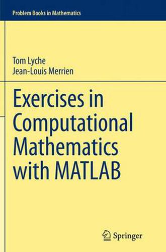 Cover image for Exercises in Computational Mathematics with MATLAB