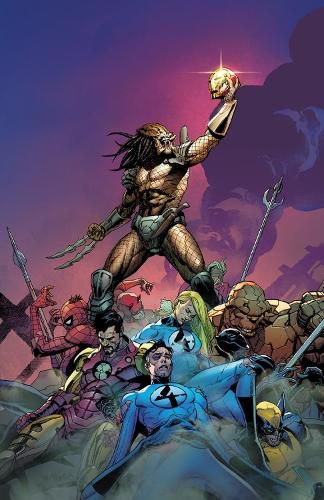 Cover image for Predator Kills The Marvel Universe