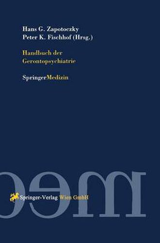 Cover image for Handbuch Der Gerontopsychiatrie