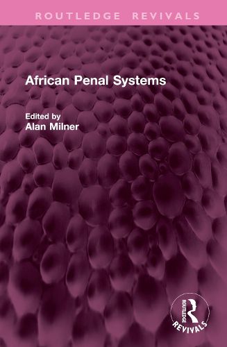 Cover image for African Penal Systems