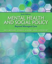 Cover image for Mental Health and Social Policy: Beyond Managed Care