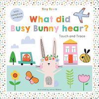 Cover image for What did Busy Bunny hear?