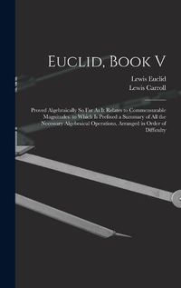 Cover image for Euclid, Book V