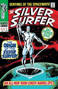 Cover image for SILVER SURFER OMNIBUS VOL. 1 JOHN BUSCEMA FIRST ISSUE COVER [NEW PRINTING 2]