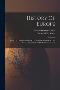 Cover image for History Of Europe