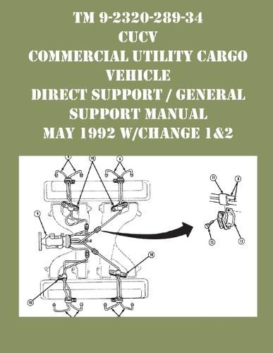 Cover image for TM 9-2320-289-34 CUCV Commercial Utility Cargo Vehicle Direct Support / General Support Manual May 1992 w/Change 1&2