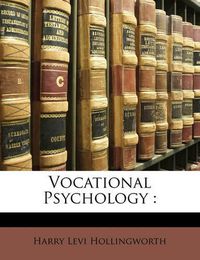 Cover image for Vocational Psychology