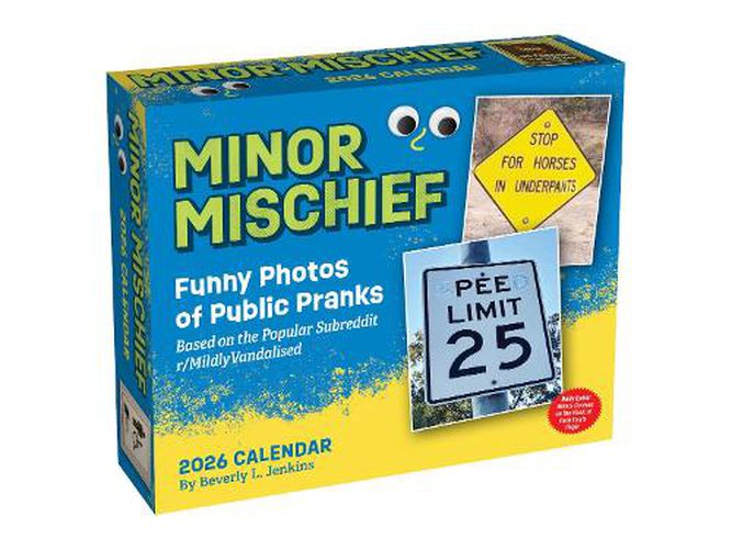 Cover image for Minor Mischief 2026 Day-to-Day Calendar