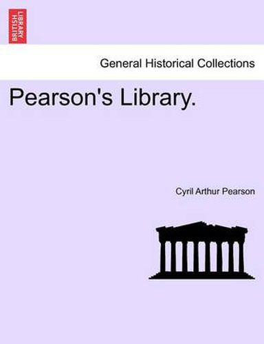 Cover image for Pearson's Library.