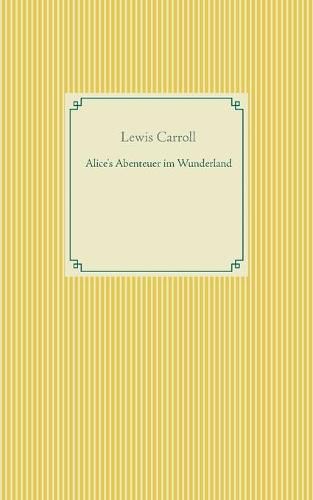 Cover image for Alice's Abenteuer im Wunderland