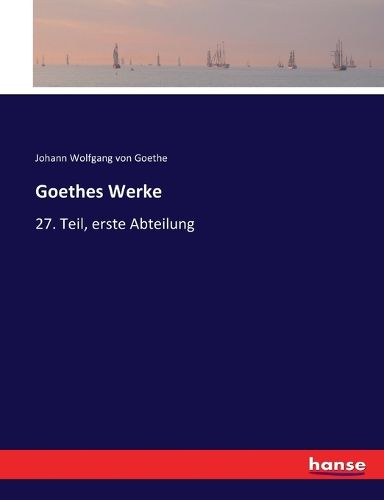 Cover image for Goethes Werke
