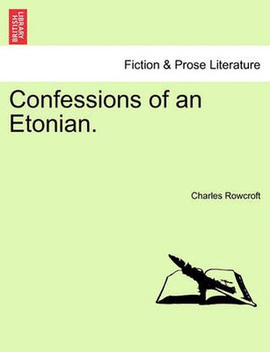 Cover image for Confessions of an Etonian.