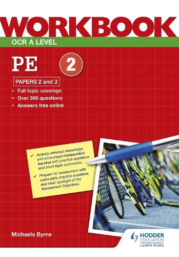 Cover image for OCR A Level PE Workbook: Paper 2 and 3