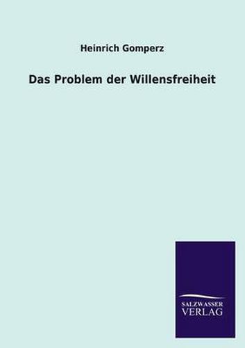 Cover image for Das Problem Der Willensfreiheit