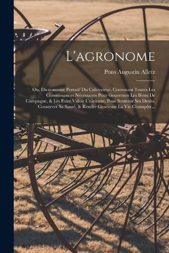 Cover image for L'agronome