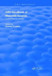 Cover image for Handbook of Materials Science: Volume 1 General Properties