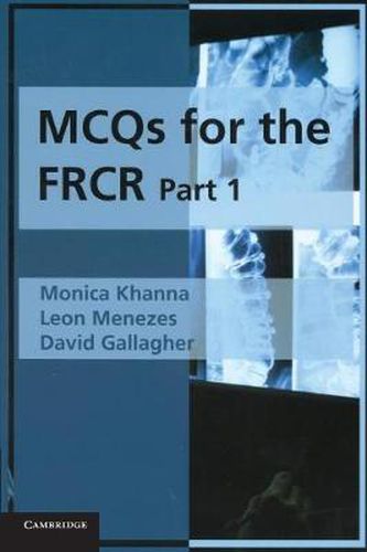 Cover image for MCQs for the FRCR, Part 1