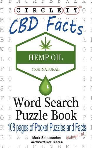 Circle It, Cannabidiol CBD Facts, Word Search, Puzzle Book