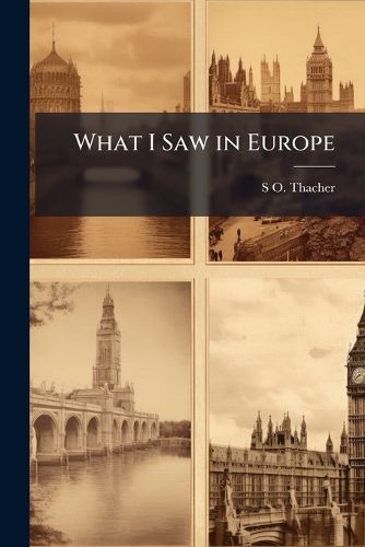 Cover image for What I Saw in Europe