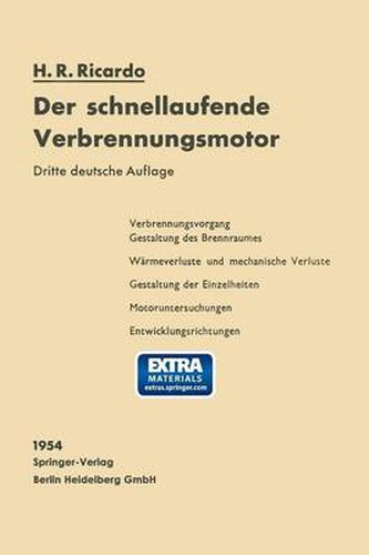 Cover image for Der schnellaufende Verbrennungsmotor