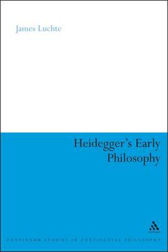 Cover image for Heidegger's Early Philosophy: The Phenomenology of Ecstatic Temporality