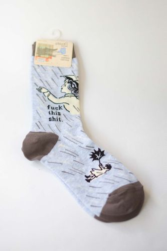 Fuck This Shit Crew Socks